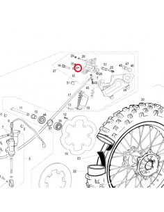 SANGRADOR PINZA DE FRENO RUEDA TRASERA GAS GAS