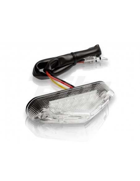 PILOTO DE FRENO DE LEDS MINI CON LUZ DE MATRICULA