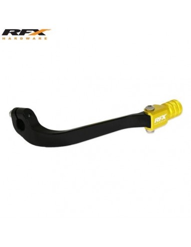 PEDAL CAMBIO RFX SUZUKI RM 125 89-08 NEGRO-AMARILLO