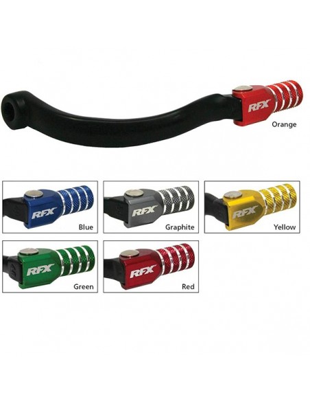 PEDAL CAMBIO RFX YAMAHA YZ 250F/450F 14-15 NEGRO-AZUL