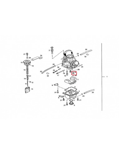 AGUJA FLOTADOR 1062-814-2103 KEIHIN