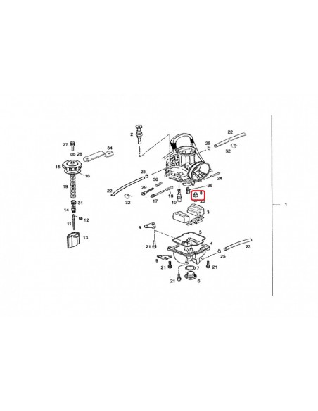 AGUJA FLOTADOR 1062-814-2103 KEIHIN