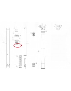 CASQUILLO FRICCION HORQUILLA SACHS/MARZOCCHI 48MM GAS GAS 49/57 L20