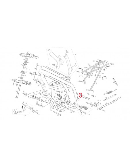 TUERCA CABALLETE GAS GAS