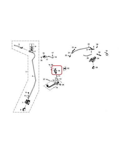 KIT REPARACION PINZA DE FRENO DELANTERA GAS GAS TRIAL