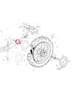 GRUPILLA BUJE TRASERO GAS GAS