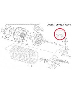 KIT REPARACION PINZA DE EMBRAGUE GAS GAS 200/250/300