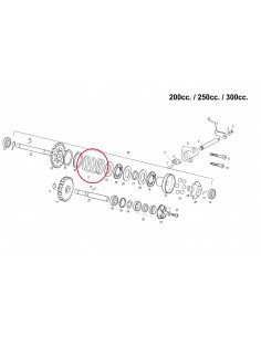MUELLE CENTRIFUGO VALVULA ESCAPE 99 GAS GAS EC 200/250/300
