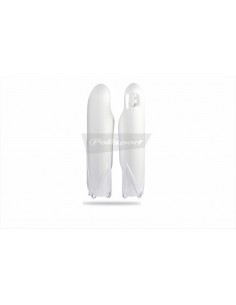 PROTECTORES HORQUILLA POLISPORT YAMAHA YZ 125/250 15-18 YZ 250F/450F 10-18 BLANCOS