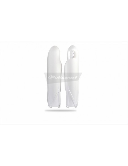 PROTECTORES HORQUILLA POLISPORT YAMAHA YZ 125/250 15-18 YZ 250F/450F 10-18 BLANCOS