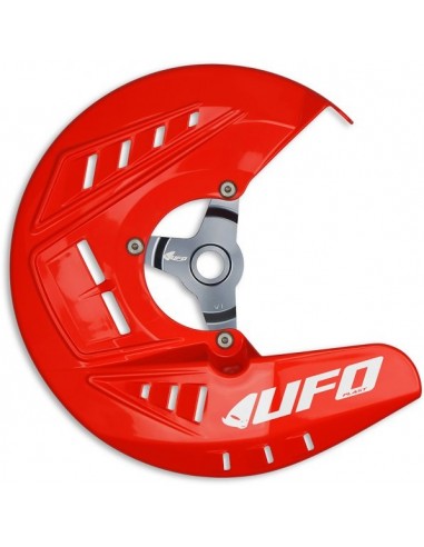 OUTLET CUBREDISCO DELANTERO UFO HONDA CR/CRF ROJO