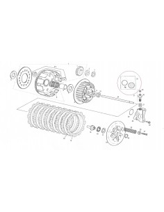 KIT REPARACION PINZA EMBRAGUE GAS GAS 160.00.128