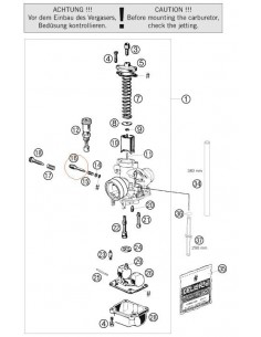 TORNILLO REGULADOR CARBURADOR KTM DELLORTO AIT ADJUST SCREW