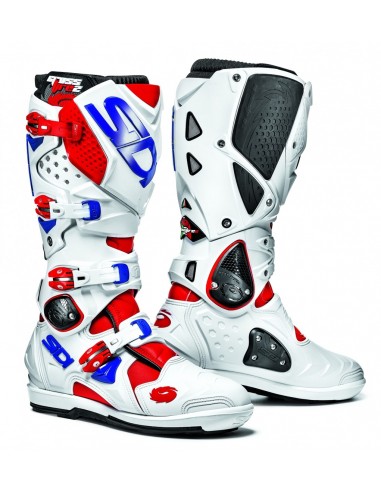 BOTAS SIDI CROSSFIRE 2 SRS BLANCA-ROJA-AZUL