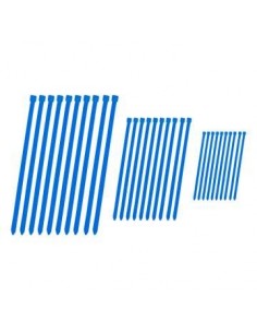 JUEGO BRIDAS 4MX AZULES - 30 UNIDADES