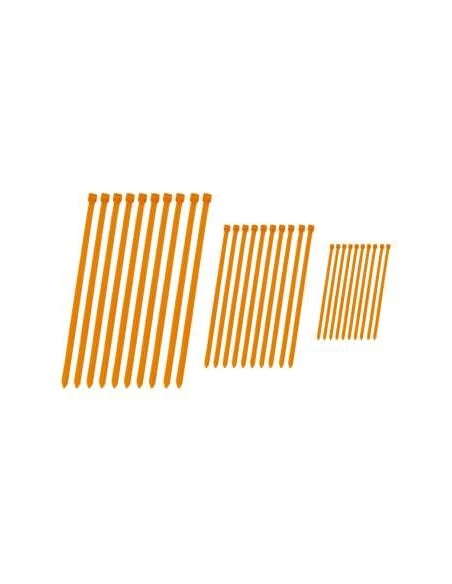 JUEGO BRIDAS 4MX NARANJAS - 30 UNIDADES