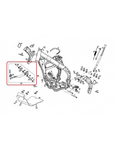 PEDAL DE FRENO GAS GAS EC 12-13