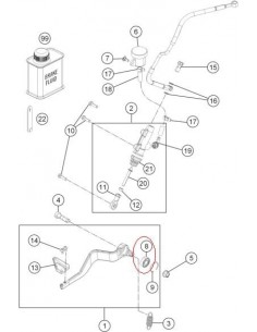RODAMIENTO RANURADO DE BOLAS KTM 0625060002
