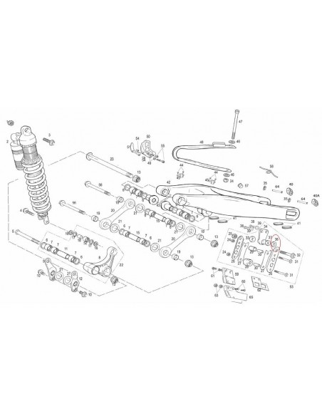 CASQUILLO SEPARADOR GUIA CADENA PEQUEÑO GAS GAS