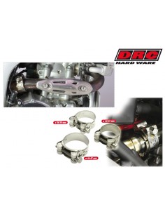 ABRAZADERA CAÑA ESCAPE INOX DRC 40-43MM