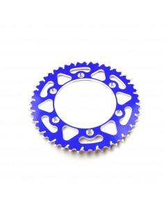 CORONA DE ALUMINIO ESJOT YAMAHA YZ/WR/YZF/WRF AZUL - 52 DIENTES