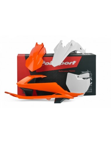 KIT PLASTICOS POLISPORT KTM SX 65 16-19 OEM COLOR 16-18