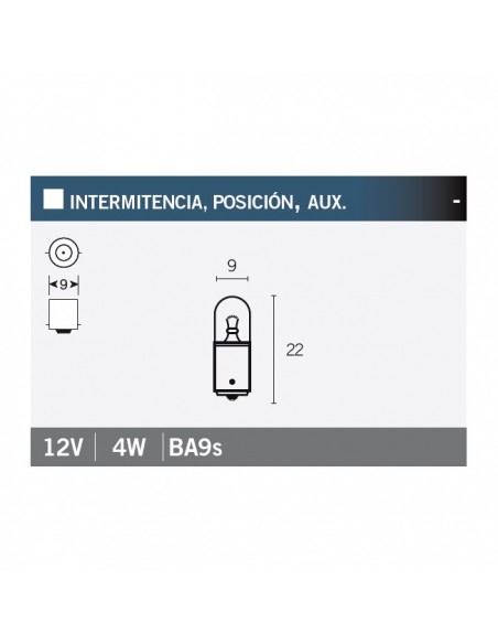 LAMPARA POSICION 12V 4W