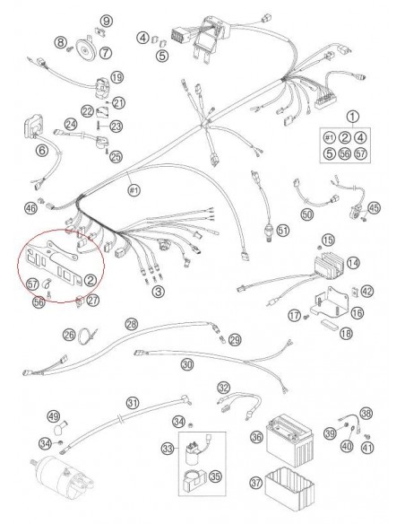 SOPORTE KTM 59011083000