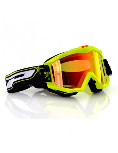 GAFA PROGRIP 3204 AMARILLO FLUOR - LENTE ESPEJO