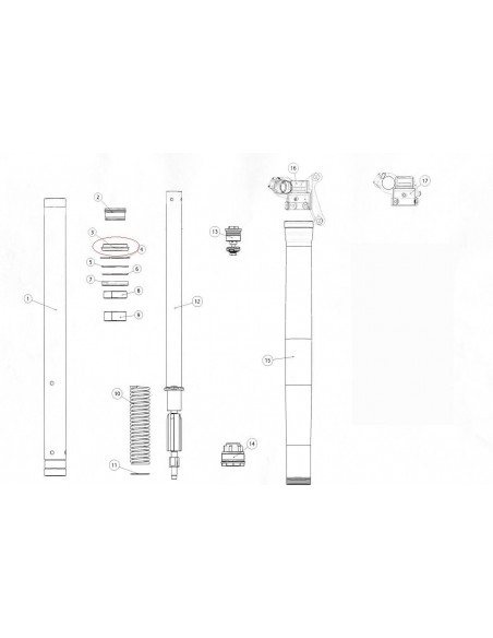 GUARDAPOLVO HORQULLA SACHS/MARZOCCHI 48MM SKF