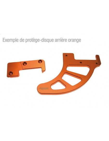 PROTECTOR DISCO DE FRENO TRASERO ULTIMA ALLOY KTM 00-04 NARANJA - VER MODELOS DENTRO