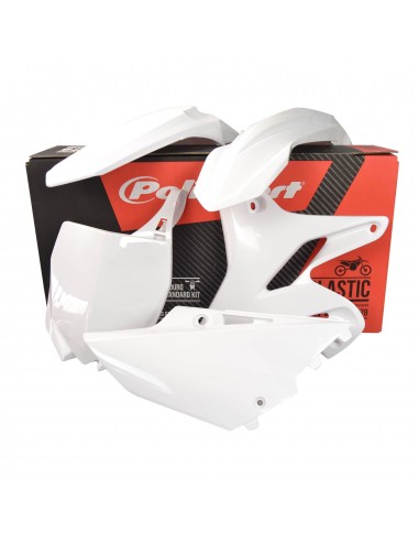 OUTLET KIT PLASTICOS POLISPORT YAMAHA YZ 125/250 15-19 - COLOR BLANCO