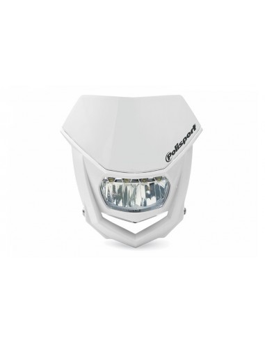 PORTAFARO POLISPORT HALO LED HOMOLOGADO BLANCO