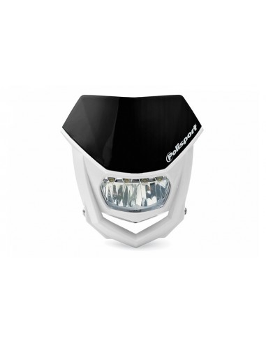 PORTAFARO POLISPORT HALO LED HOMOLOGADO NEGRO