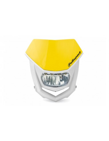 PORTAFARO POLISPORT HALO LED HOMOLOGADO AMARILLO