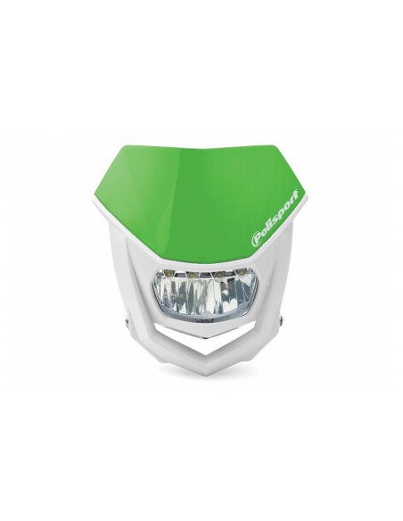 PORTAFARO POLISPORT HALO LED HOMOLOGADO VERDE