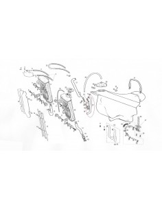 TUBO RADIADOR SUPERIOR IZQUIERDO GAS GAS EC 125/200/250/300