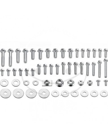 KIT TORNILLERIA MOTOS JAPONESAS - 53 PIEZAS