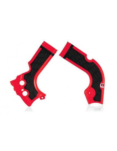 OUTLET PROTECTORES DE CHASIS ACERBIS X-GRIP HONDA CRF 250R 14-16 CRF 450R 13-16 ROJOS