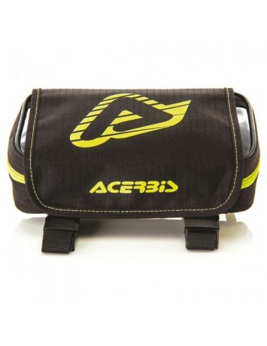 BOLSA GUARDABARROS TRASERO ACERBIS NEGRO-AMARILLO FLUOR