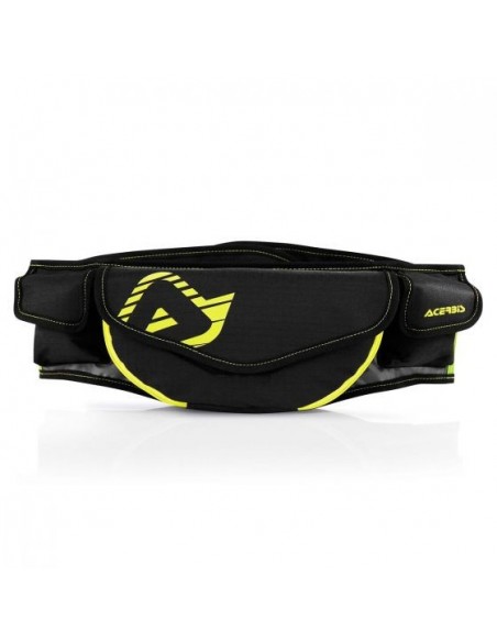 RIÑONERA ACERBIS RAW NEGRA-AMARILLO FLUOR