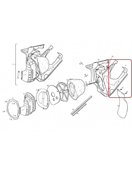 SEMI-CAJA ESPUMA FILTRO EC-2001
