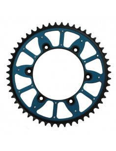 OUTLET CORONA MIXTA PX YAMAHA YZ/WR/YZF/WRF AZUL - 49 DIENTES