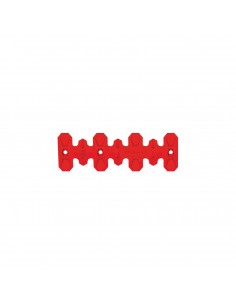 PROTECTOR DE COLECTOR POLISPORT CORTO ROJO 2