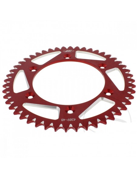 OUTLET CORONA DE ALUMINIO BETA ALP 200 05-17 ALP 4.0 04-17 ROJA - 48 DIENTES