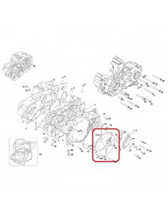 TAPA DISCOS DE EMBRAGUE GAS GAS EC 250/300 03-19