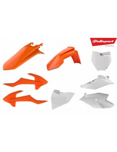KIT PLASTICOS POLISPORT KTM SX 85 18-19 OEM COLOR 18