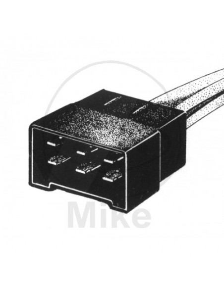 CONECTOR DE CABLES - 6 POLOS