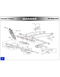 ARANDELA BASCULANTE GAS GAS TRIAL