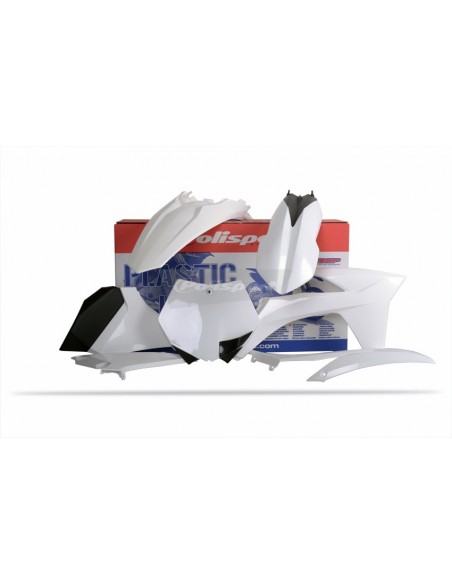 KIT PLASTICOS POLISPORT KTM SX 2012 SXF 11-12 XC/XCF 2012 BLANCOS